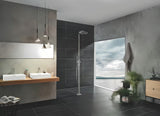 Umyvadlová páková baterie Grohe Essence New s vysokou výpustí a povrchem supersteel.