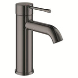 Umyvadlová páková baterie Grohe Essence New s vysokou výpustí v povrchové úpravě Hard Graphite.
