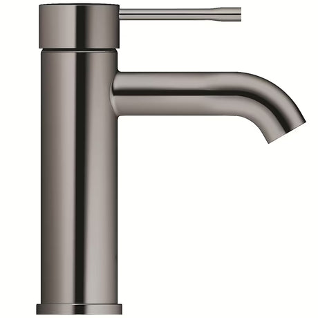 Umyvadlová páková baterie Grohe Essence New s vysokou výpustí v povrchové úpravě Hard Graphite.