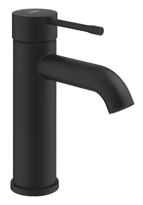 Umyvadlová páková baterie Grohe Essence New v matné barvě phantom black bez výpusti
