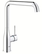 Chromová dřezová baterie Grohe Essence New s vysokou otočnou výpustí a pákovým ovládáním
