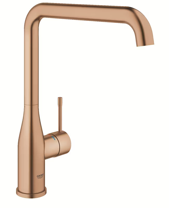 Grohe Essence New dřezová baterie s vysokou otočnou výpustí v barvě brushed warm sunset