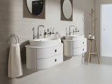 Grohe Essence New vysoká umyvadlová baterie v chromu s otočným ramínkem a výpustí