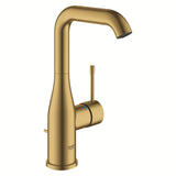 Grohe Essence New vysoká páková umyvadlová baterie v povrchové úpravě Brushed Cool Sunrise s otočnou výpustí