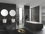 Grohe Essence New vysoká páková umyvadlová baterie v povrchové úpravě Brushed Cool Sunrise s otočnou výpustí
