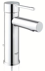 Chromová umyvadlová baterie Grohe Essence New s pákovým ovládáním a výpustí.