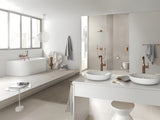 Vysoká umyvadlová baterie Grohe Essence New v barvě warm sunset s otočnou výtokovou trubicí