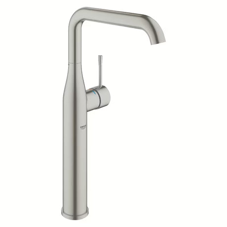 Grohe Essence New vysoká umyvadlová baterie v provedení supersteel s otočnou výtokovou trubicí