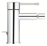 Chromová páková bidetová baterie Grohe Essence New s výpustí a kloubovým perlátorem