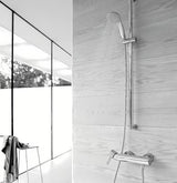 Nástěnná páková sprchová baterie Grohe Essence New v chromovém provedení