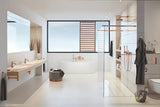 Háček na župan Grohe Essentials v provedení warm sunset se skrytým upevněním a povrchem Grohe StarLight.