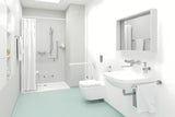 Chromový držák ručníků Grohe Essentials se dvěma otočnými rameny a skrytým upevněním