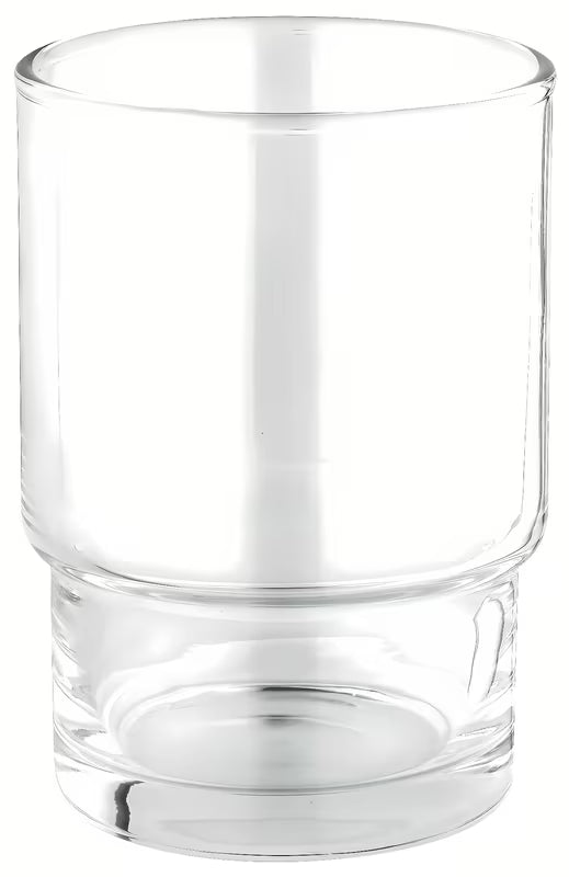 Transparentní sklenička Grohe Essentials z křišťálového skla bez držáku do koupelny