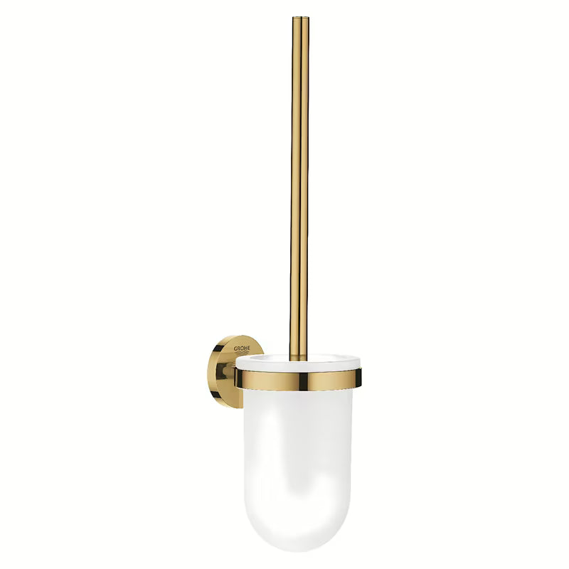 Sada WC štětky Grohe Essentials s povrchem Grohe StarLight v provedení cool sunrise a skrytým upevněním