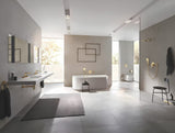 Sada WC štětky Grohe Essentials s povrchem Grohe StarLight v provedení cool sunrise a skrytým upevněním