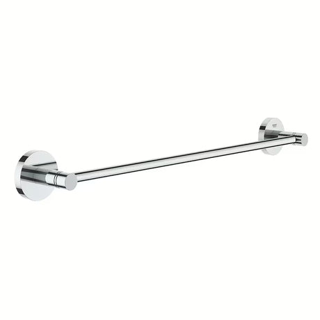 Chromový držák ručníků Grohe Essentials s tyčí a skrytým upevněním na stěnu