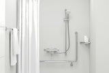 Chromový držák ručníků Grohe Essentials s tyčí a skrytým upevněním na stěnu