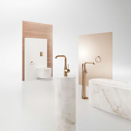 Držák toaletního papíru Grohe Essentials bez krytu v povrchové úpravě warm sunset se skrytým upevněním