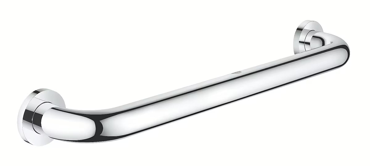 Chromová vanová rukojeť Grohe Essentials se skrytým upevněním a povrchem Grohe StarLight