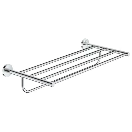 Chromový držák na více ručníků Grohe Essentials se skrytým upevněním