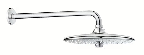 Chromová hlavová sprcha Grohe Euphoria 260 SmartControl se třemi režimy proudu a sprchovým ramenem