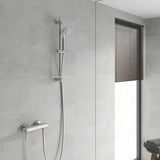 Sprchový set Grohe Euphoria 110 Champagne v chromu s ruční sprchou, tyčí a poličkou EasyReach