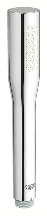 Chromová ruční sprcha Grohe Euphoria Cosmopolitan Stick s jedním režimem proudu a úsporným průtokem 9,5 l/min.