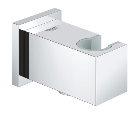 Chromový podomítkový vývod Grohe Euphoria Cube se sprchovým držákem v hranatém designu