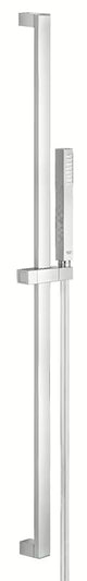 Sprchový set Grohe Euphoria Cube v chromovém provedení s ruční sprchou, tyčí a hadicí