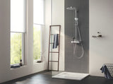 Chromový sprchový systém Grohe Euphoria SmartControl s termostatem, hlavovou sprchou a ruční sprchou