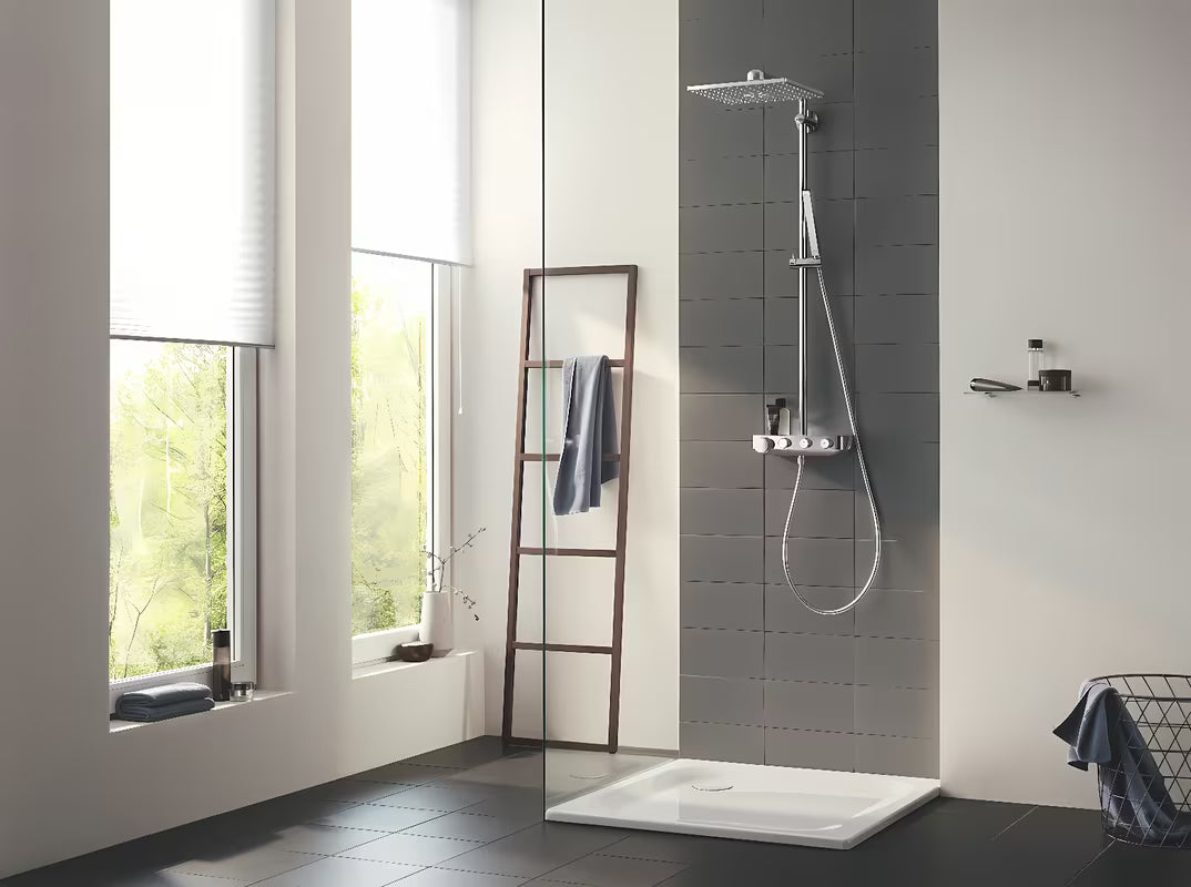 Chromový sprchový systém Grohe Euphoria SmartControl s termostatem, hlavovou sprchou 310 mm a ruční sprchou