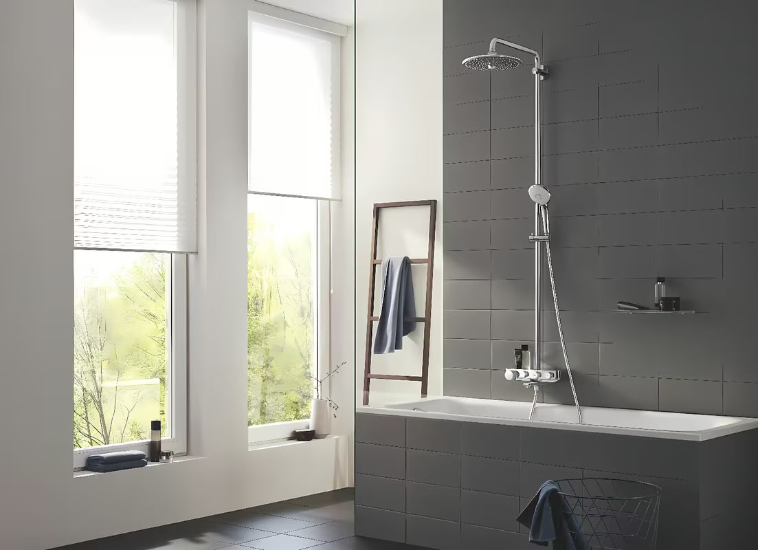 Grohe Euphoria SmartControl System sprchový systém s termostatickou baterií v chromu
