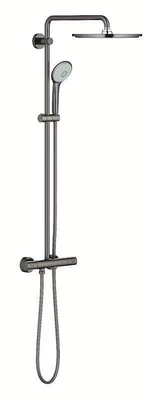 Sprchový systém Grohe Euphoria System s termostatickou baterií v povrchové úpravě Hard Graphite