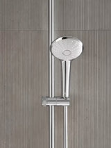 Chromový sprchový systém Grohe Euphoria System s termostatickou baterií, hlavovou a ruční sprchou