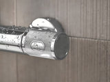 Chromový sprchový systém Grohe Euphoria System s termostatickou baterií, hlavovou a ruční sprchou
