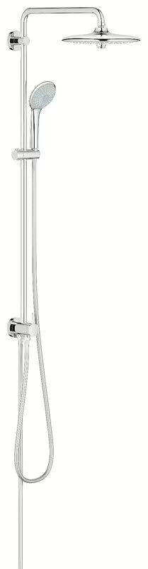 Chromový sprchový systém Grohe Euphoria System 260 s hlavovou sprchou a ruční sprchou s více režimy proudu