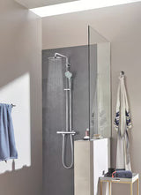 Sprchový systém Grohe Euphoria System s termostatickou baterií v chromu s hlavovou a ruční sprchou