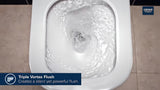 Kompaktní závěsné WC Grohe Euro Ceramic v bílé barvě Alpine White s rimless konstrukcí