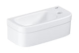 Závěsné umývátko Grohe Euro Ceramic 370x180 mm z bílé keramiky s otvorem na baterii