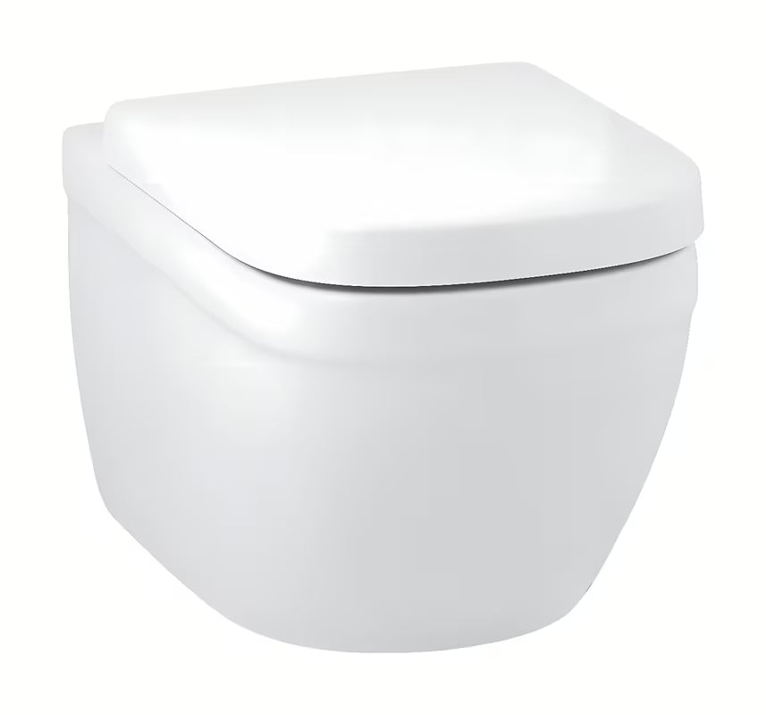 Závěsné WC Grohe Euro Ceramic v bílé barvě Alpine White s rimless konstrukcí