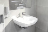 Závěsné umyvadlo Grohe Euro Ceramic 60 v alpské bílé s přepadem a otvorem pro baterii