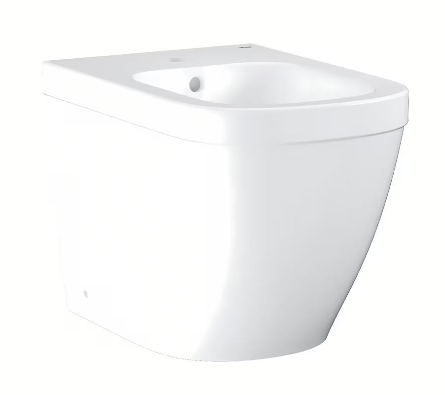 Stojící bidet Grohe Euro Ceramic v bílé Alpine White s přepadem a otvorem pro baterii
