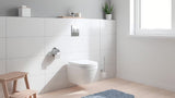 Závěsný WC set Grohe Euro Ceramic v bílé barvě s rimless mísou a sedátkem se SoftClose