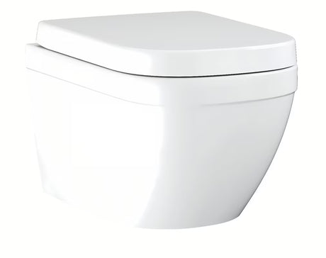 Grohe Euro Ceramic závěsné WC set v bílé barvě s rimless mísou a sedátkem SoftClose