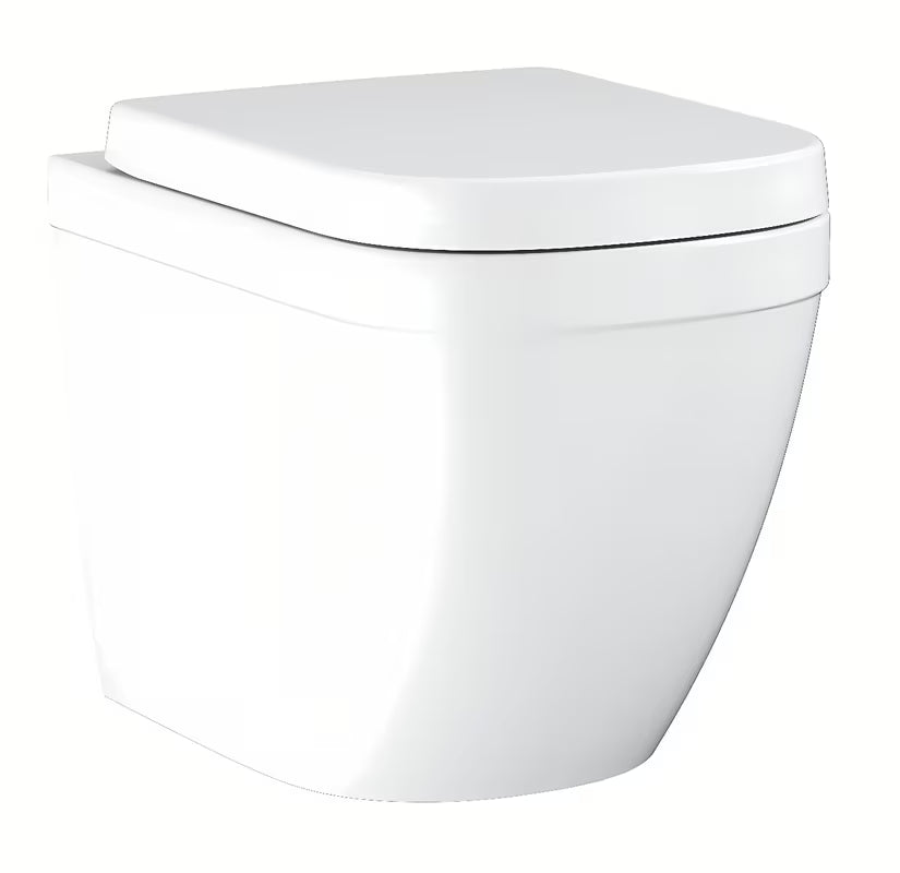 Grohe Euro Ceramic stojící WC rimless se sedátkem SoftClose v barvě alpine-white