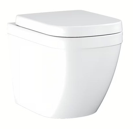Grohe Euro Ceramic stojící WC rimless se sedátkem SoftClose v barvě alpine-white