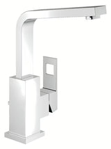 Grohe Eurocube vysoká umyvadlová baterie v chromu s pákovým ovládáním a otočnou výpustí