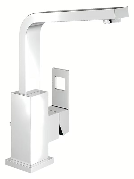 Grohe Eurocube vysoká umyvadlová baterie v chromu s pákovým ovládáním a otočnou výpustí