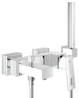 Grohe Eurocube vanová baterie v chromu se sprchovým setem a přepínačem pro sprchu a napouštění vany