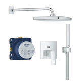 Grohe Eurocube podomítkový sprchový systém v chromu s ruční sprchou Euphoria Cube Stick